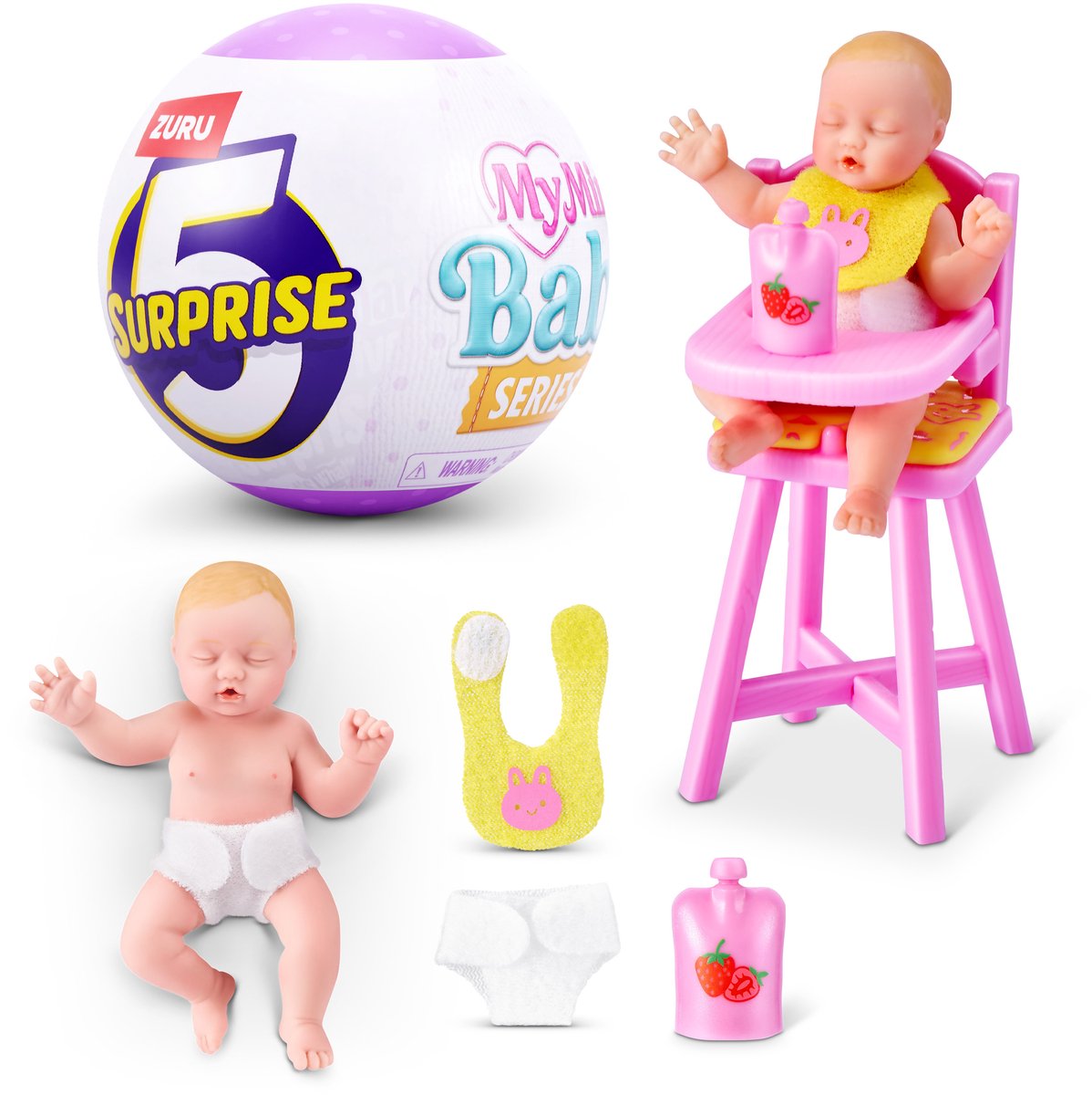 Zuru 5 surprise mon mini bébé - Ball surprise