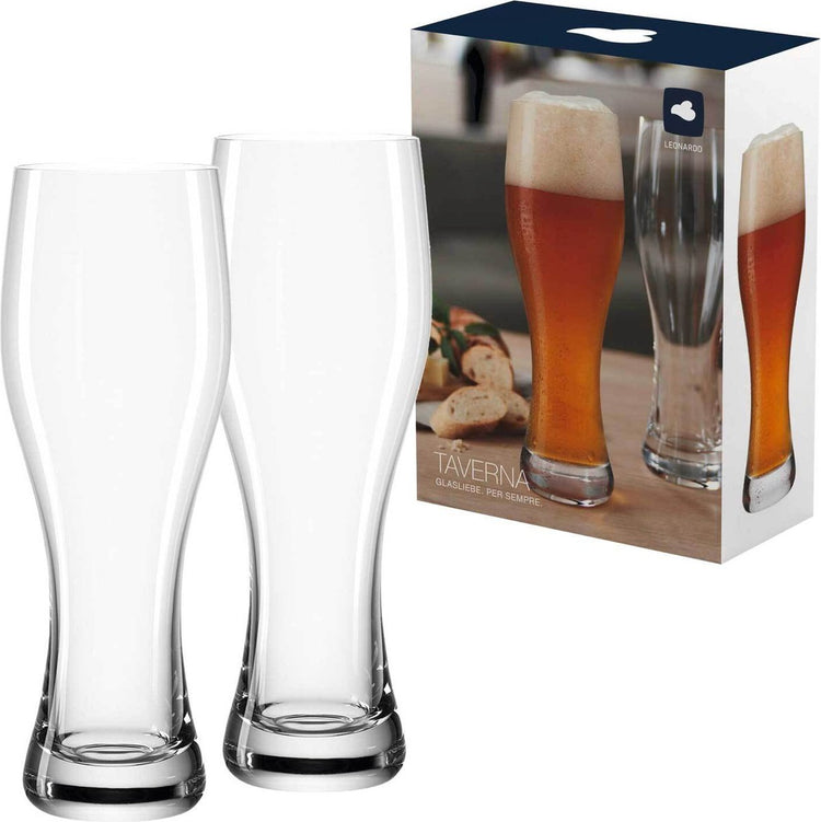 Verre à bière spécial taverne Leonardo - 500 ml - 2 pièces