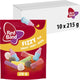 Sachet pétillant de mélange de bonbons à bande rouge (10x 215g)
