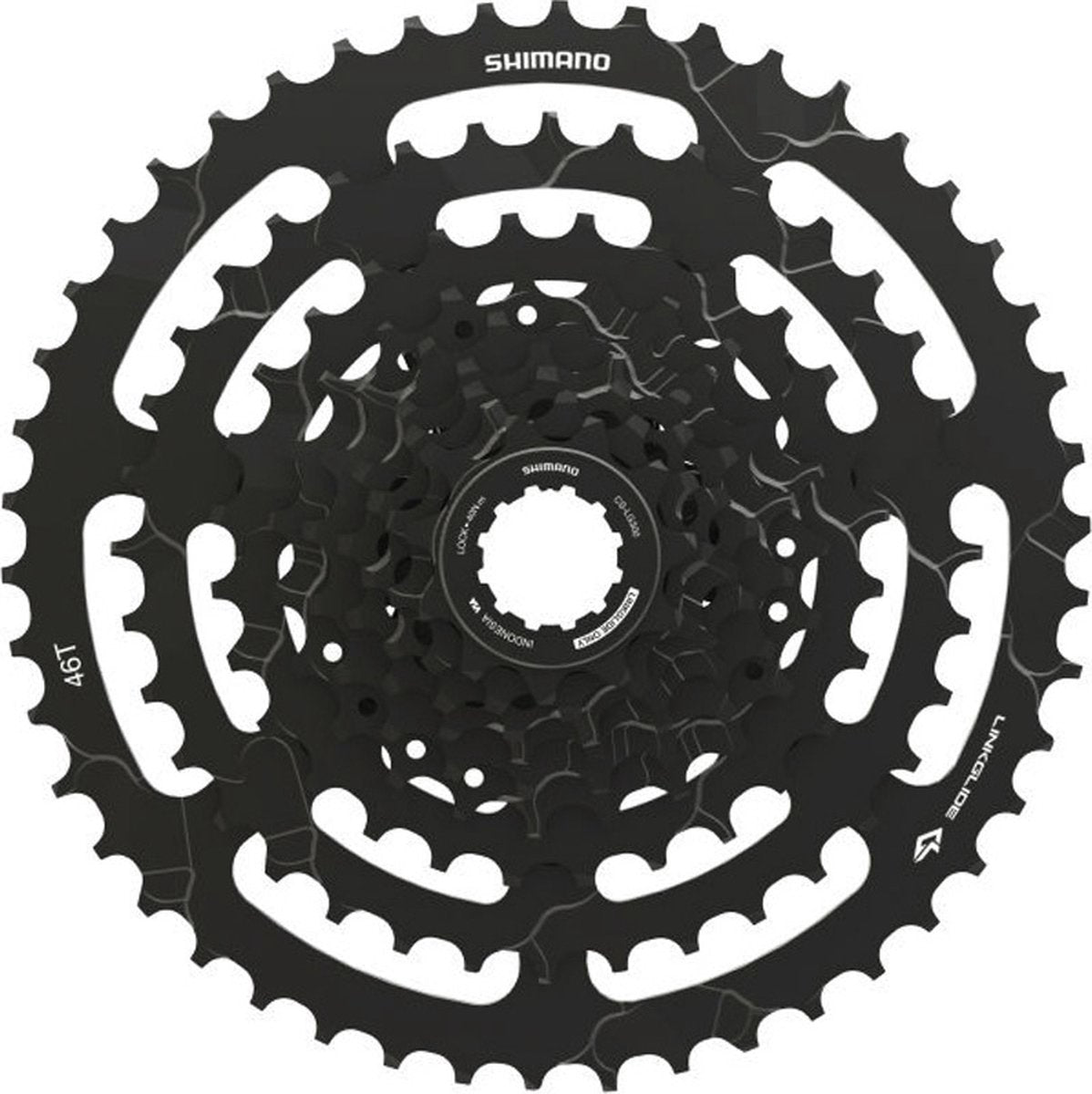 Shimano Cassette Cues 9V 11-46T CS-LG300 Black