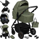 Lionelo amber plus 3-en-1 - poussette - lit parapluie - siège auto - ventilation XXL