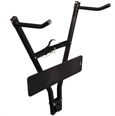 porte-vélos Klick Fast II avec support de plaque d'immatriculation 2 vélos