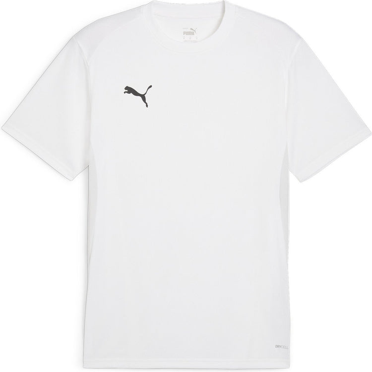 Maillot de sport Puma teamgoal jersey pour homme - blanc-noir-gris plume