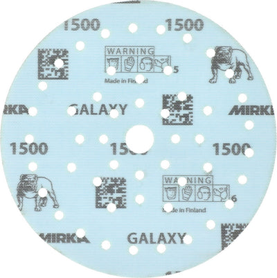 Disques abrasifs Mirka galaxy 150mm - 50 pièces-p120