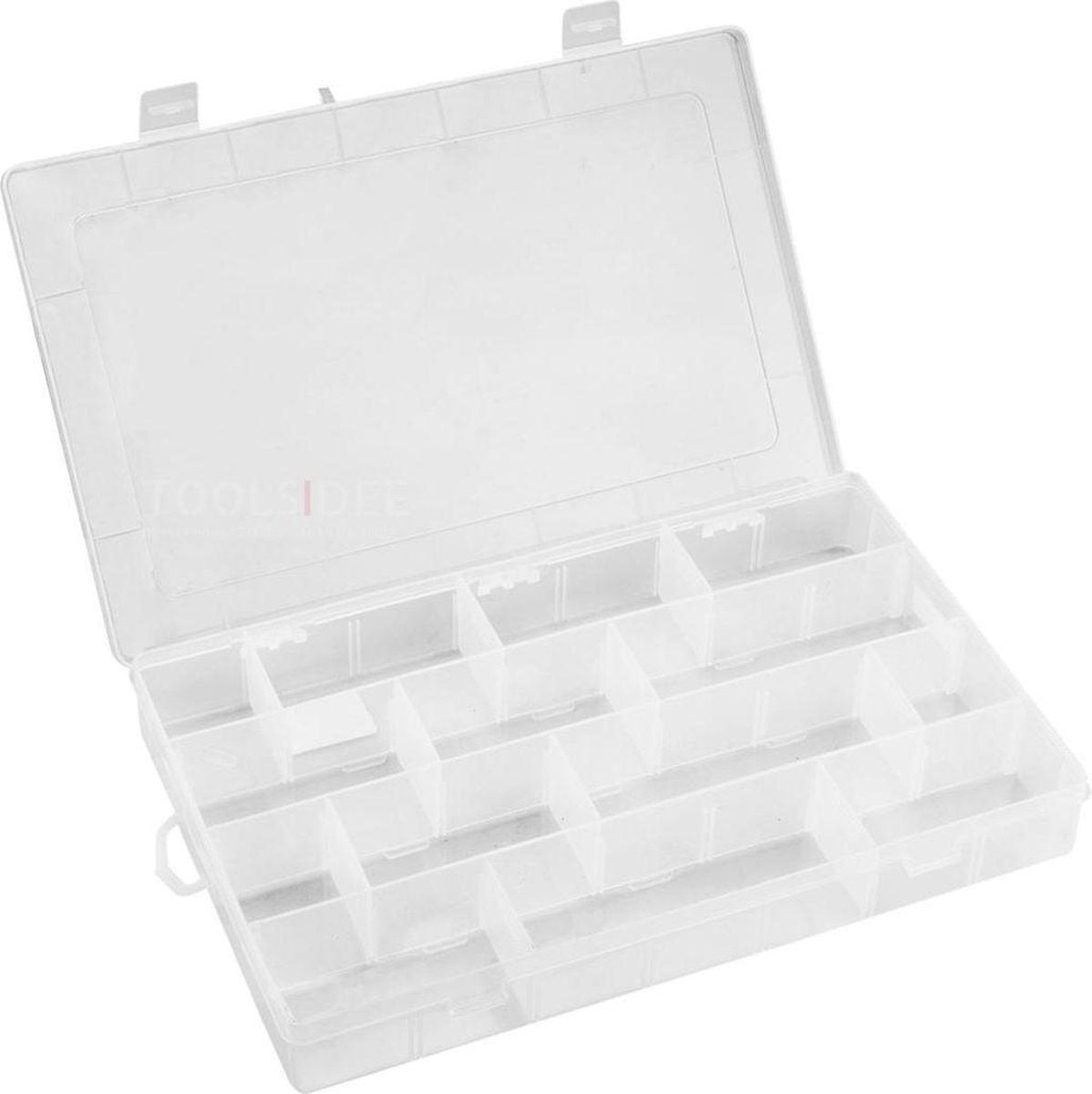 Topex - organisateur - 35 x 22,8 x 4,9 cm - plastique - 14 compartiments réglables