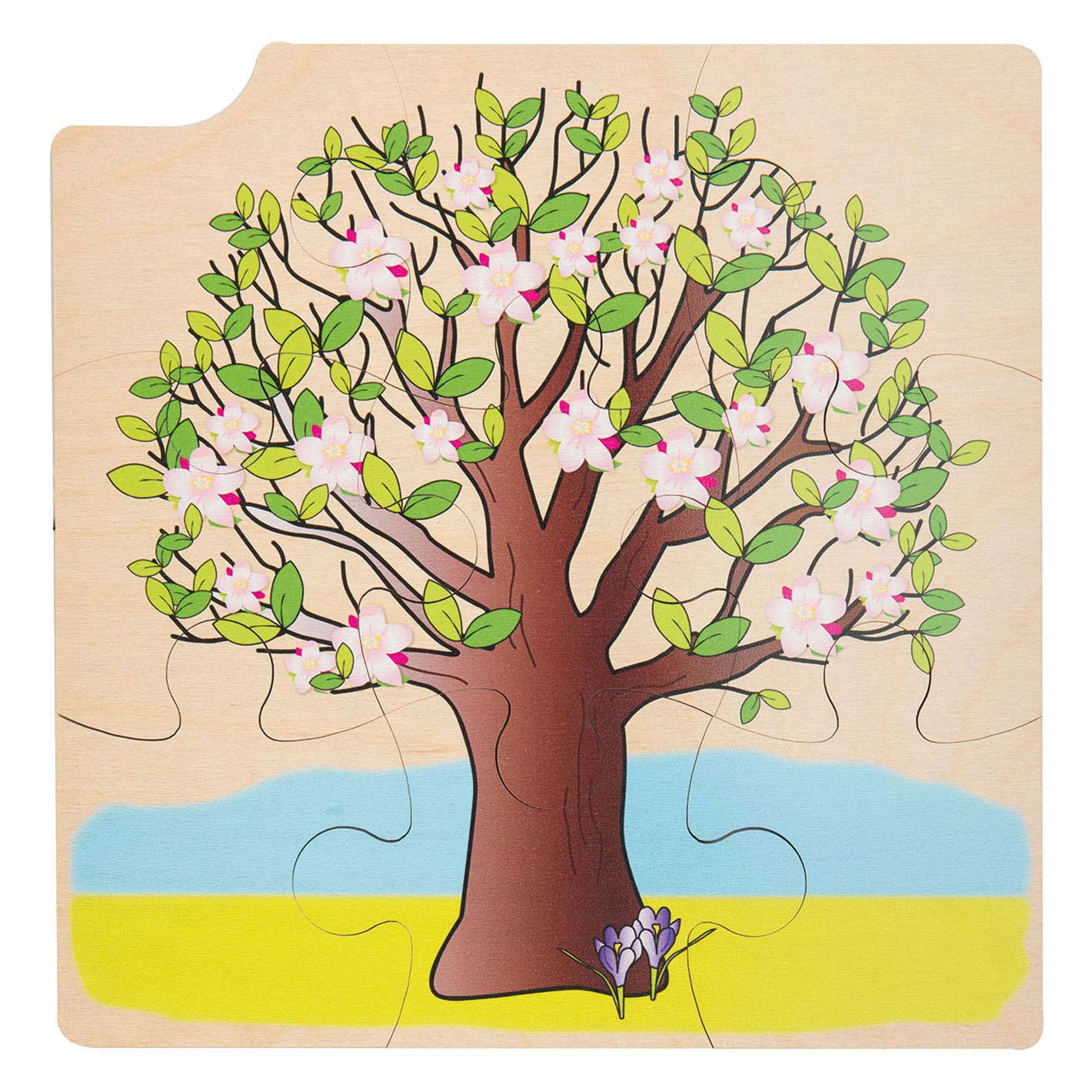 Rolf Rolf Growth et 4 couches Puzzle Growth Growth Tree, 36st.