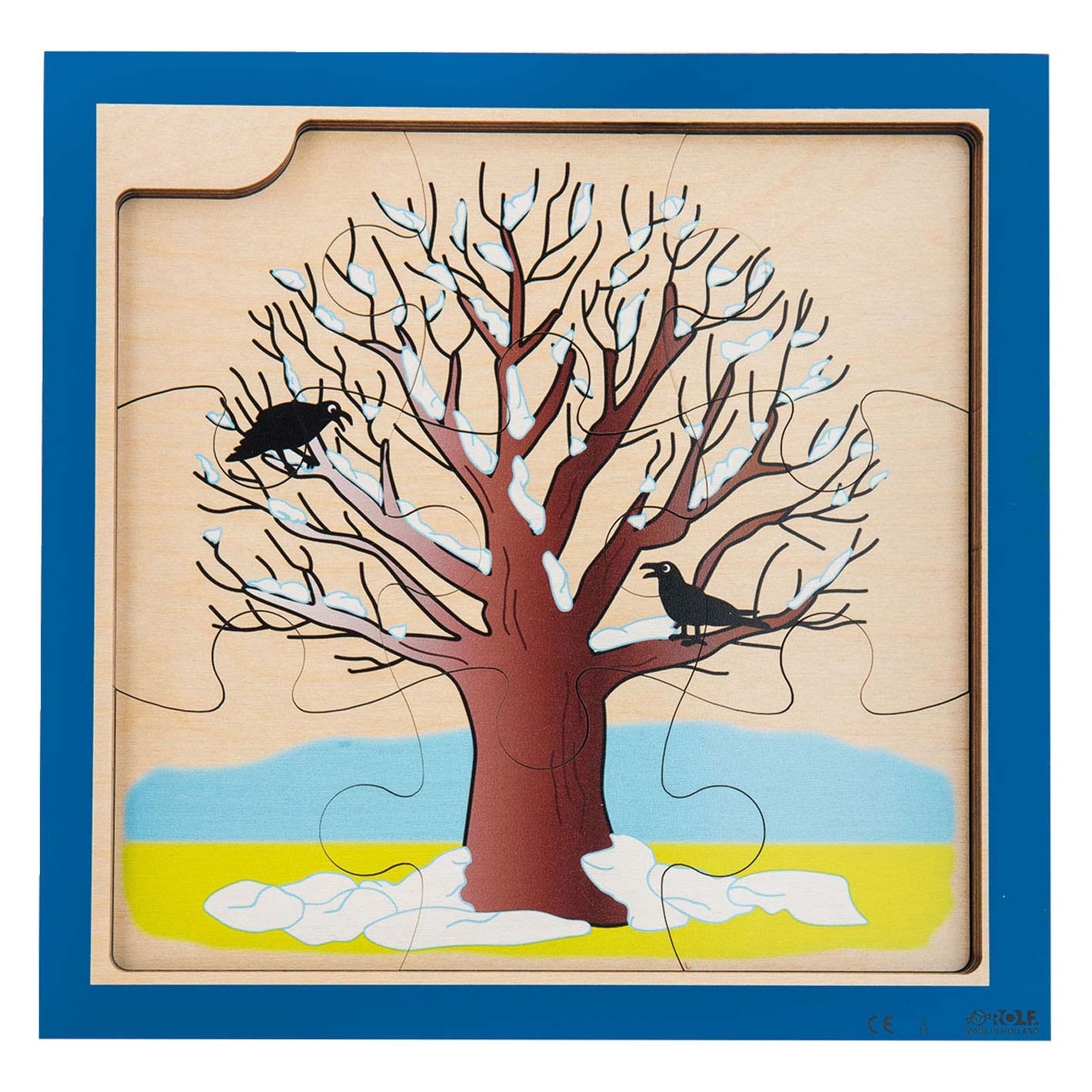 Rolf Rolf Growth et 4 couches Puzzle Growth Growth Tree, 36st.