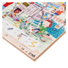 Rolf - série de puzzle en bois en bois Wonen, ensemble de 3