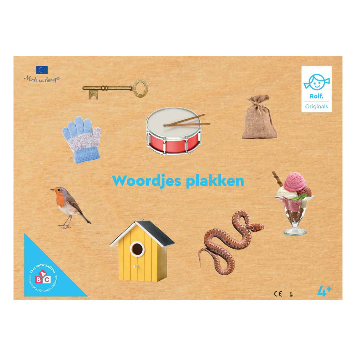 Rolf Originals - Words Stick Language Game dans Houten Box