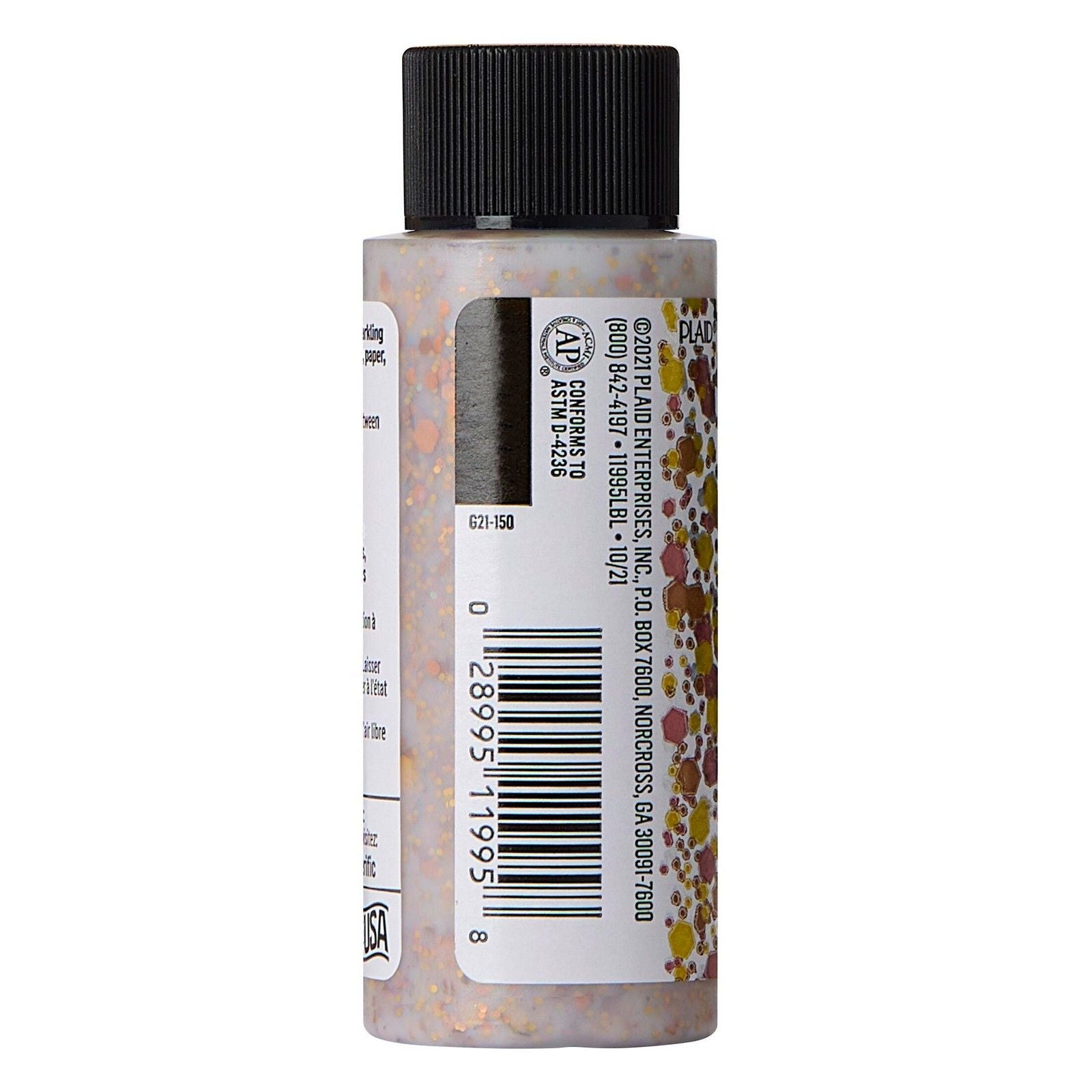 Folkart • peinture acrylique pop pailletée Sunset Canyon 59 ml