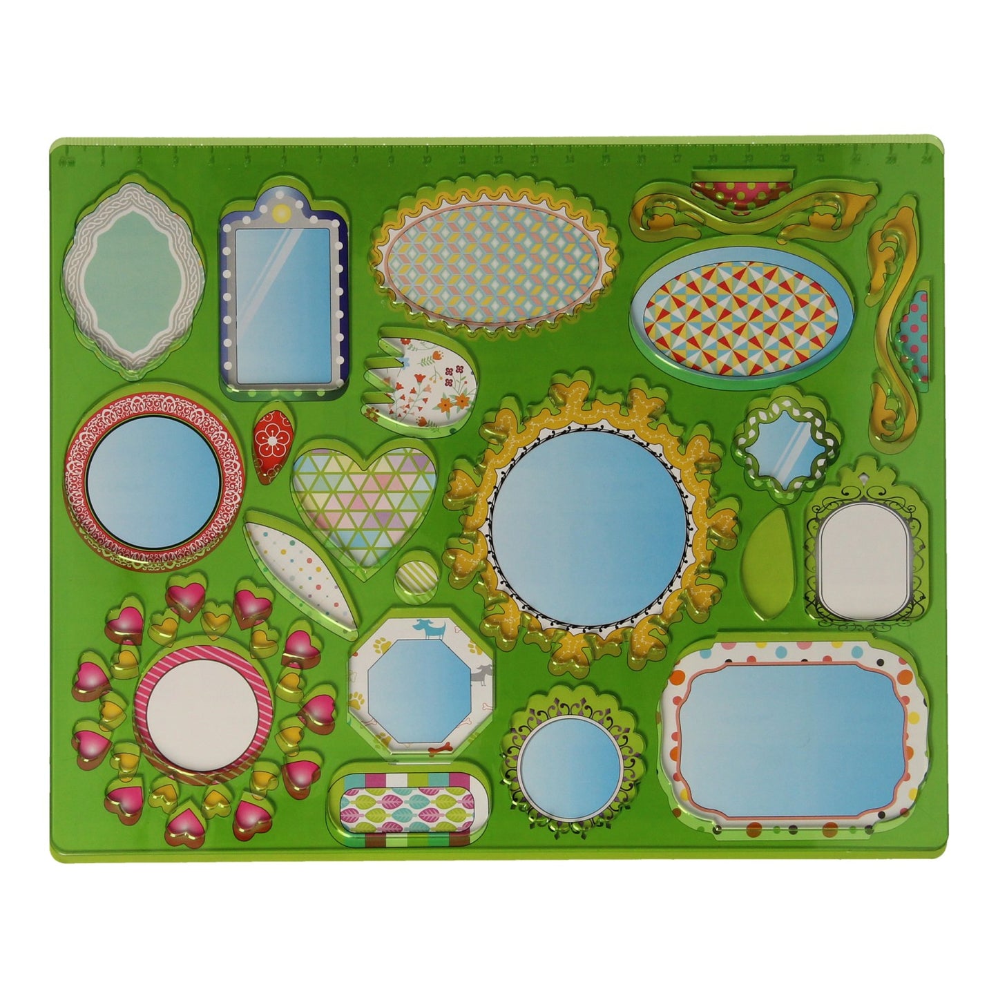 Miroirs de modèle de caractère, 27x19cm