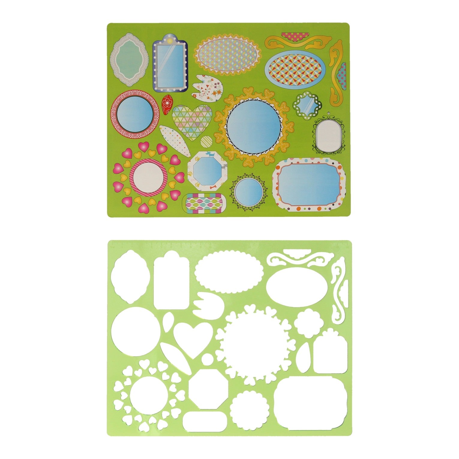 Miroirs de modèle de caractère, 27x19cm