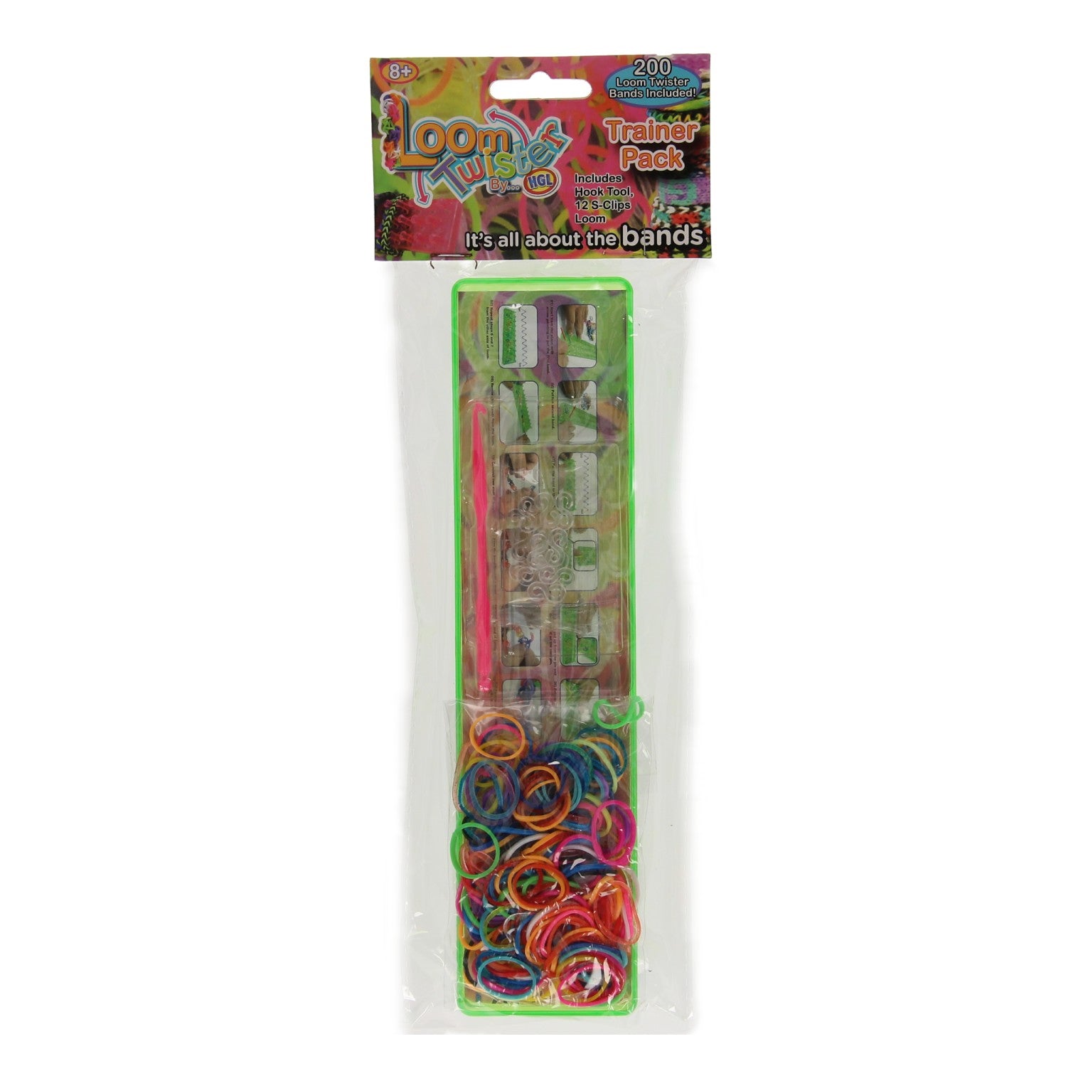 Loom Twister Board and Straps, 200st.
