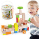 Vigatoys Viga Toys kit de construction de piste de billes 49 pièces