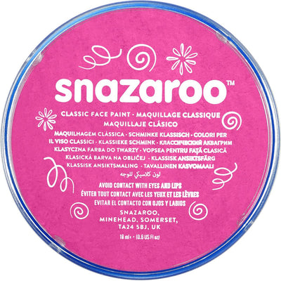 Snazaroo 1118058 - rose - 18 ml de peinture pour le visage aqua peinture pour le visage pour enfants et adultes