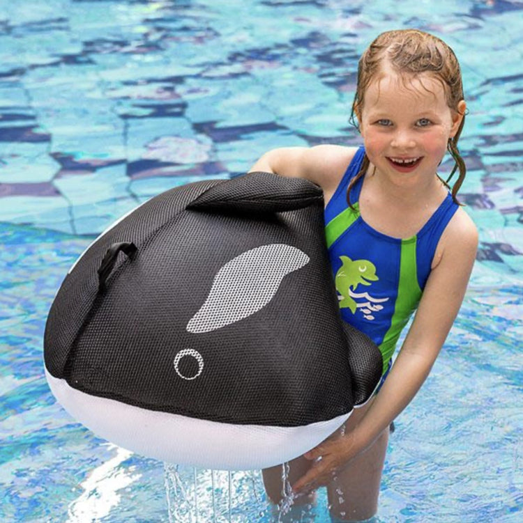 Beco-sealife® nageoire pour animaux - orque orque - noir et blanc - aide à la nage