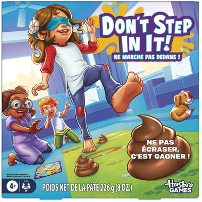 Hasbro – ne tombez pas dans le panneau ! [couleur] – jeu de société – argile avec les yeux bandés