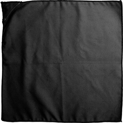 Gomme pour tableau blanc Kangaro - tissu 30x30cm - noir - magnétique