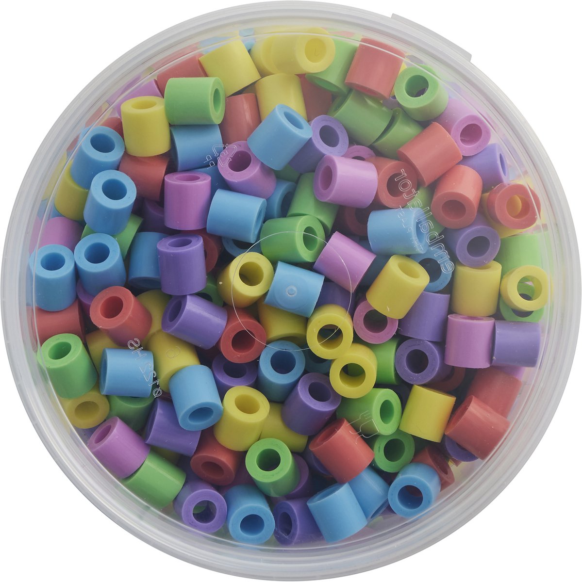 Hama Iron Beads Maxi dans Bak Pastelmix (050), 600st.