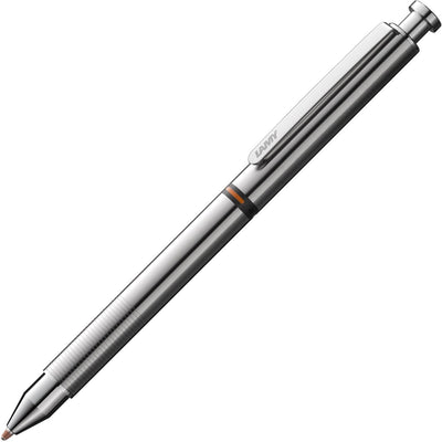 Lamy 745 pc tri multipen - 3 en 1 - stylo - gomme - porte-mine - couleur argent