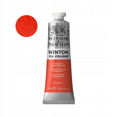 Winsor Newton Winton huile couleur 37ml - 480 laque de géranium permanente