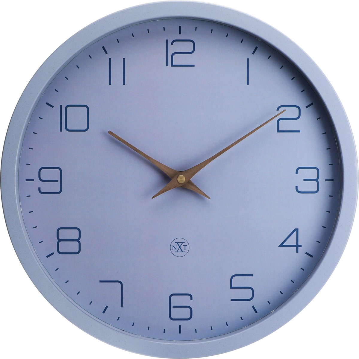 Nexttime nxt eco – horloge murale – 30 cm – papier bioplastique – noir – silencieux