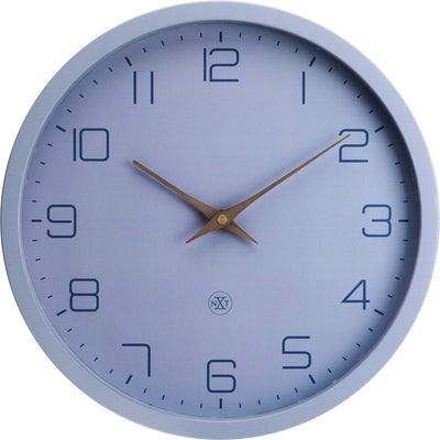 Nexttime nxt eco – horloge murale – 30 cm – papier bioplastique – noir – silencieux