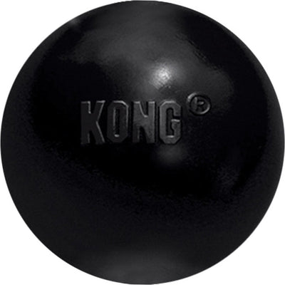 Kong Extreme Rubber Ball Black