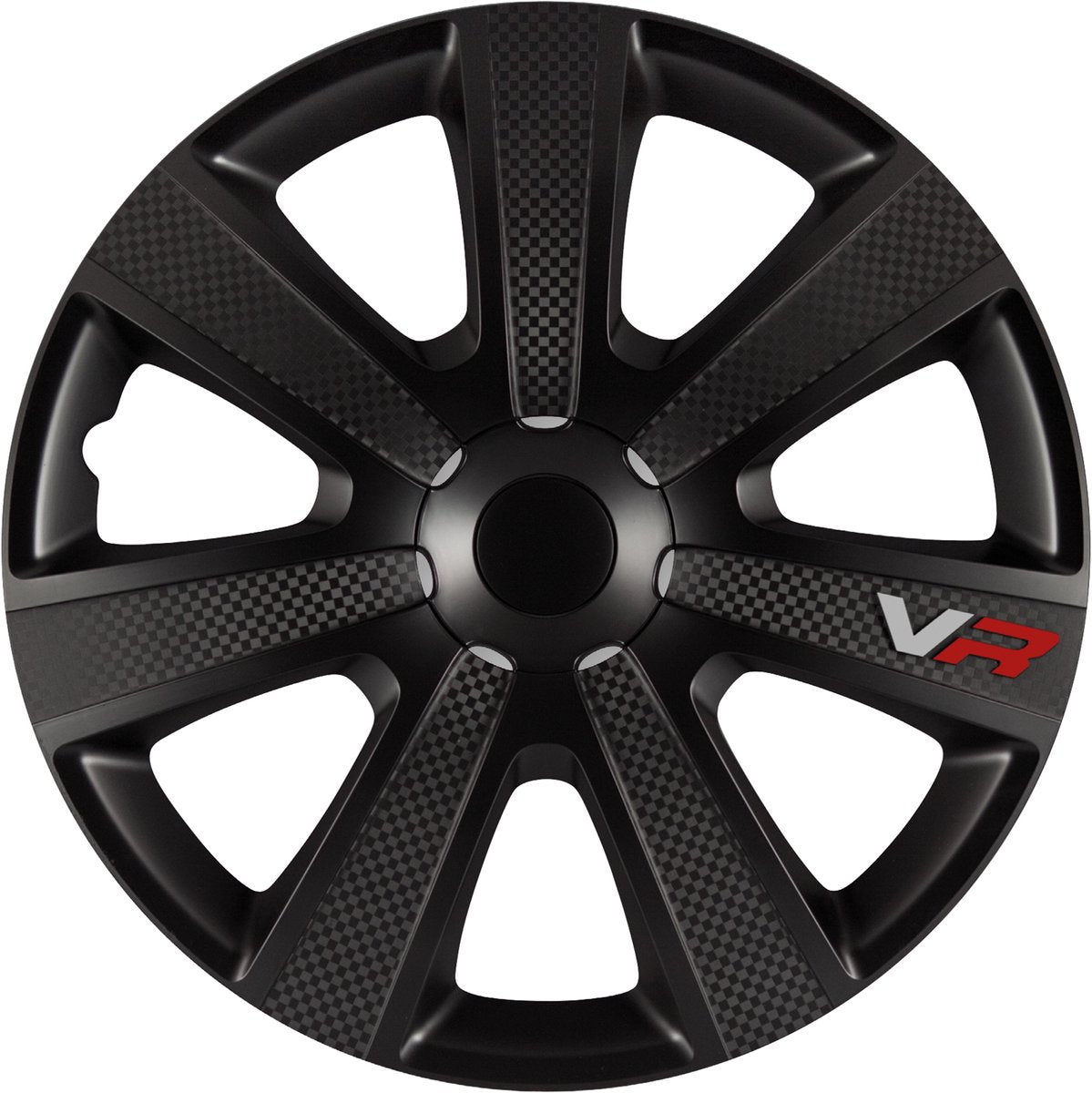 HubCaps VR Carbon 14 pouces ABS Black Set de 4