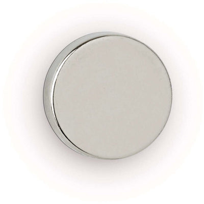 Aimant Maul rond 10 pièces 2,5 kg acier métal néodyme magnétique ø 1,2 x 0,3 cm argent