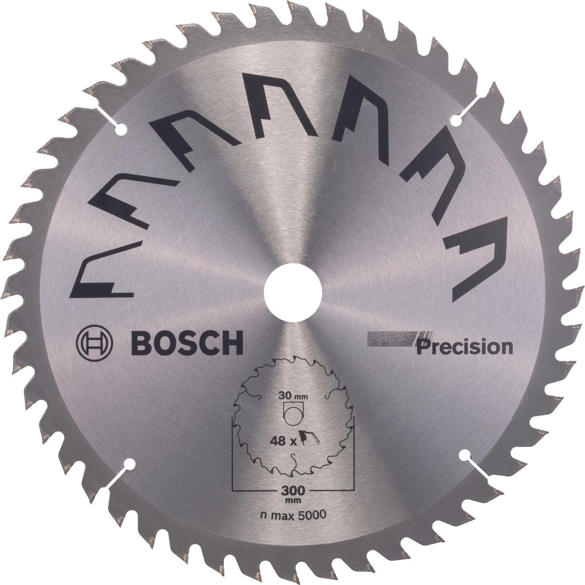 Lame de scie circulaire Bosch précision - 300 x 30 x 3,2 mm - 48 dents