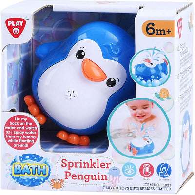 Jouez à Bath Toy Spaciating Pinguin