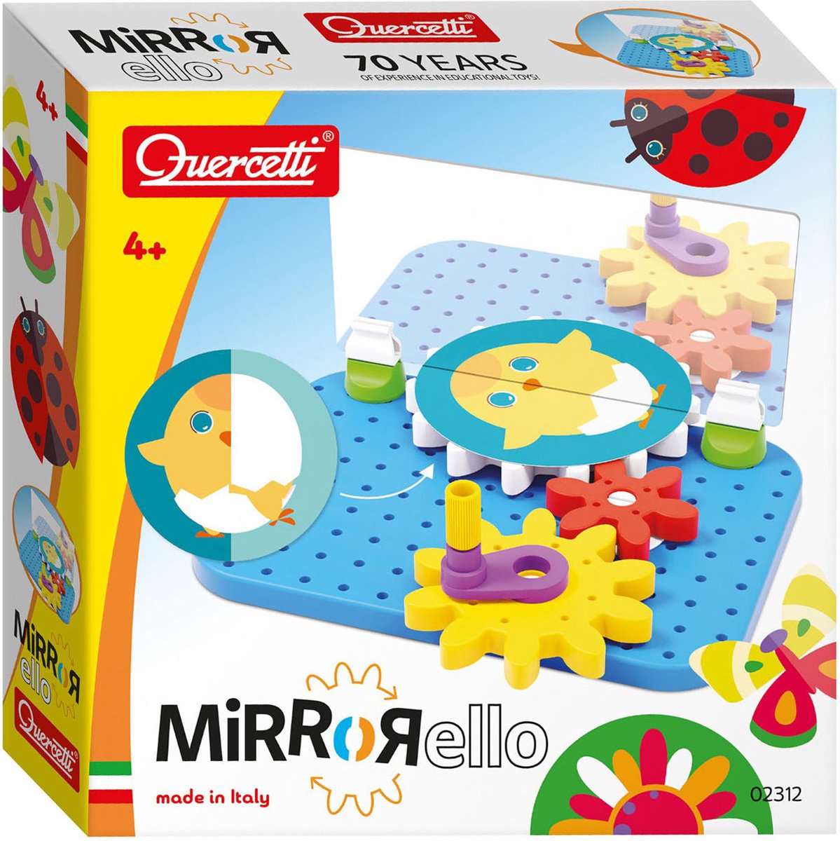 Quercetti Mirrorello Gear Set Animaux