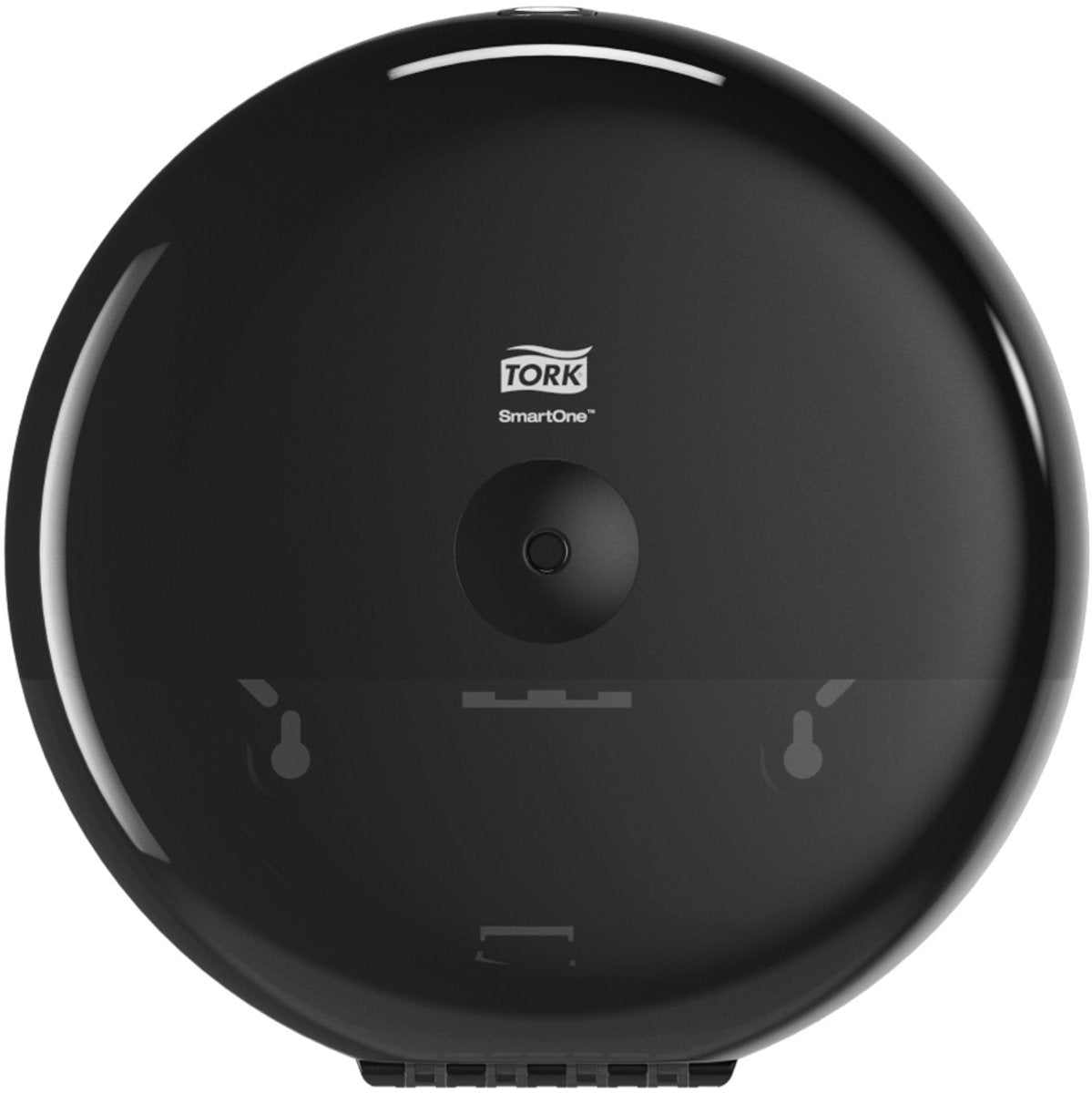 Tork 680008 t8 smartone distributeur distributeur de papier toilette noir t8, ligne d'élévation (680008)