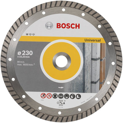 Accessoires Bosch disque à tronçonner diamanté 230mm turbo professionnel | 2608602397 - 2608602397
