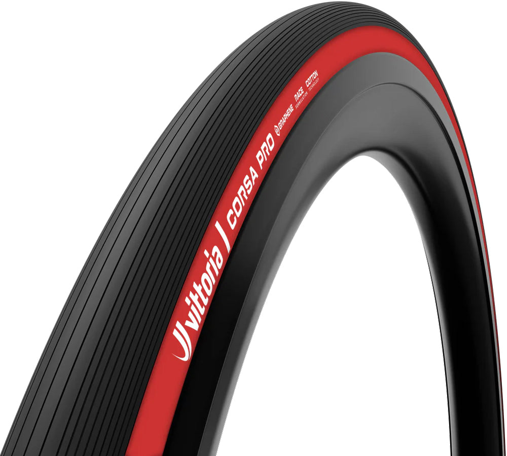 Pneu pliable Vittoria corsa pro red g2.0 tlr 28-622 édition spéciale