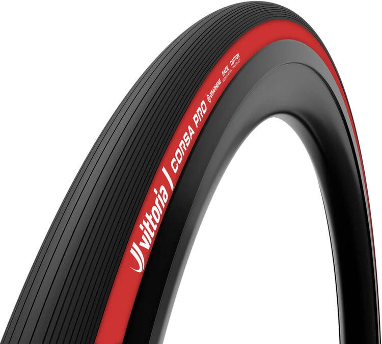 Pneu pliable Vittoria corsa pro red g2.0 tlr 28-622 édition spéciale