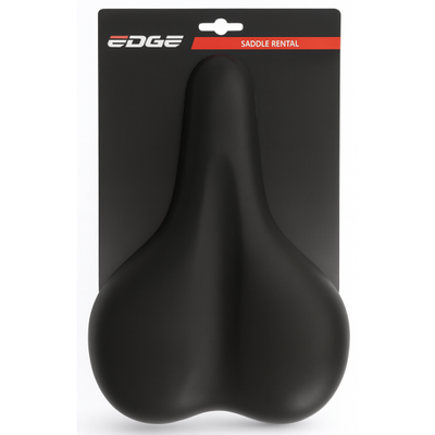 Edge Fietszadel City Rental Black (sur carte)