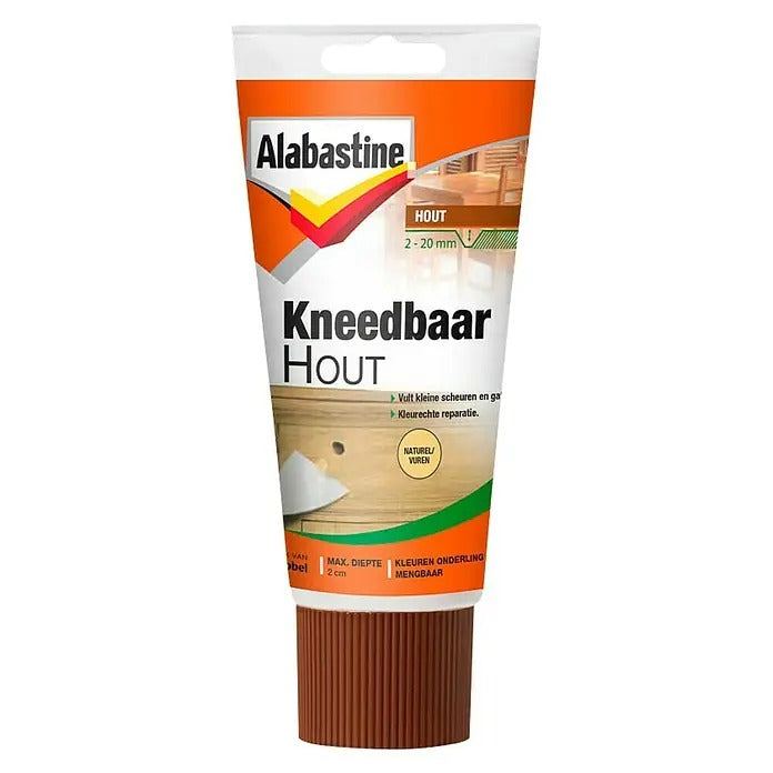 Alabastine bois malléable naturel 200gr - 5096007