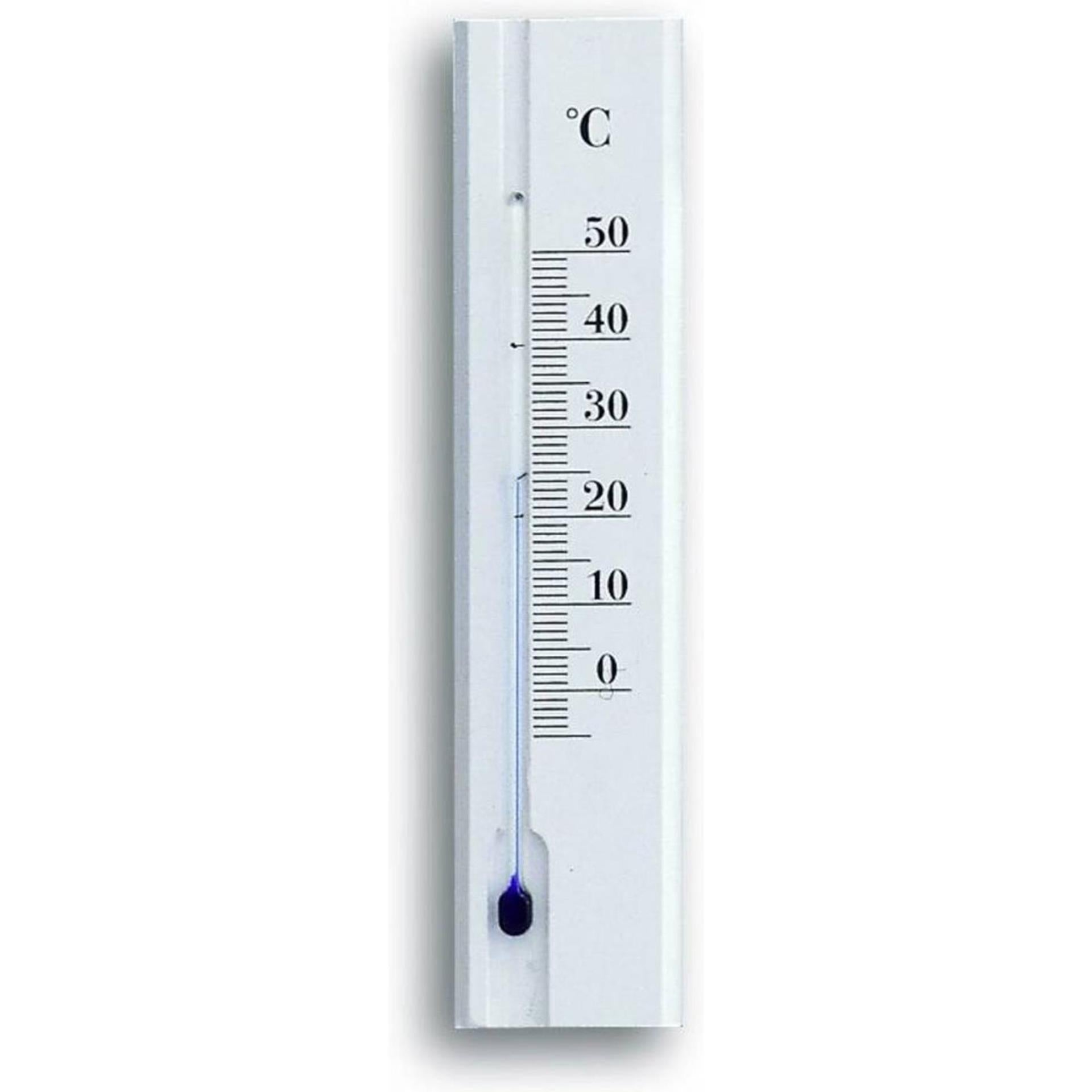 Tfa dostmann tfa thermomètre d'ambiance hêtre 15cm blanc