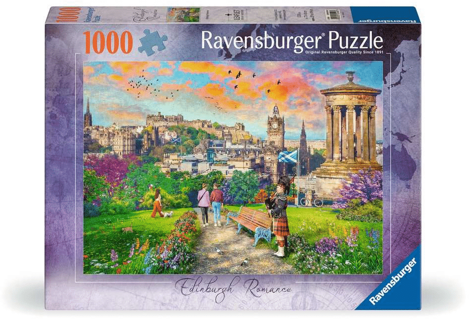 Ravensburger Puzzle Puzzle Edinburgh Romance, 1000st.