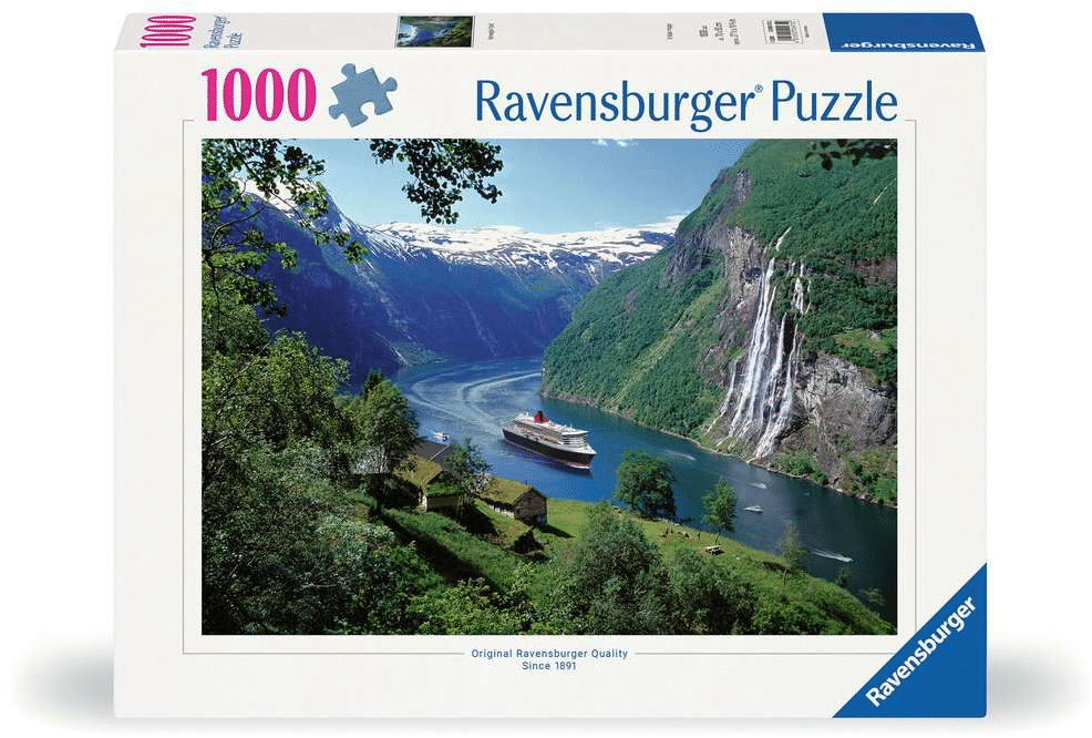 Ravensburger Puzzle Puzzle Norwegian Fjord, 1000st.