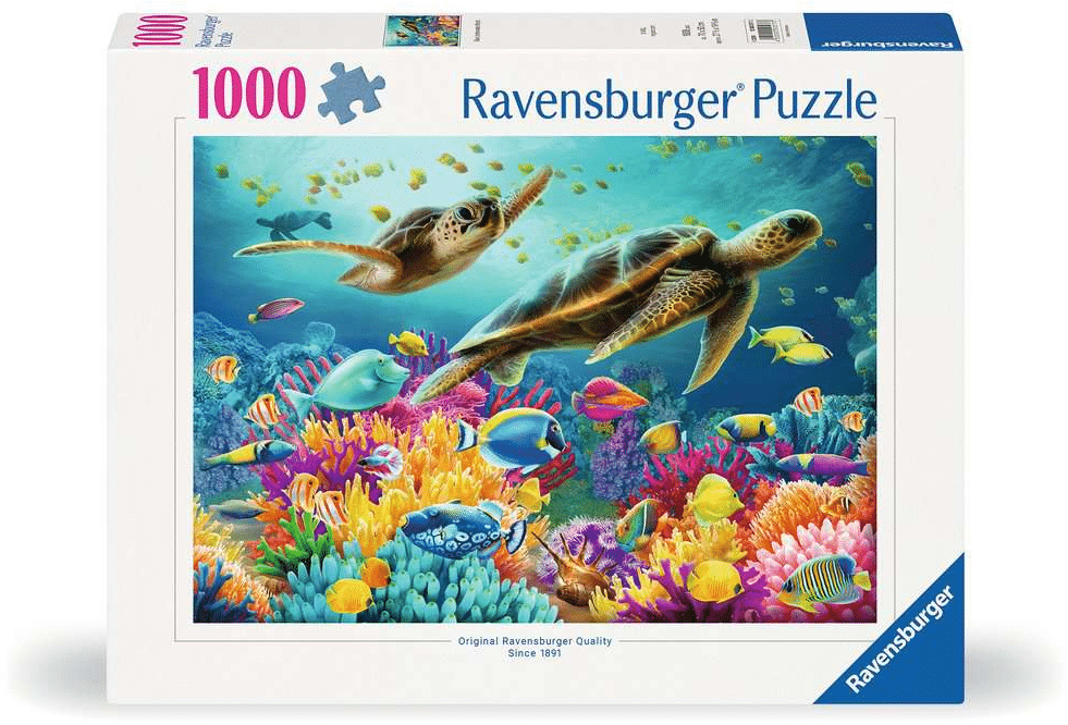 Ravensburger Puzzle Puzzle Blue Underwater World, 1000st.