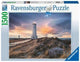 Ravensburger Puzzle Jigsaw Beautiful Air au-dessus du phare d'Akranes Islande, 1500e.