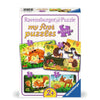 Ravensburger Puzzw Puzzle Small Animal Familles, 4in1