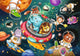 Ravensburger Puzzle Puzzle Animaux dans la pièce, 12e.