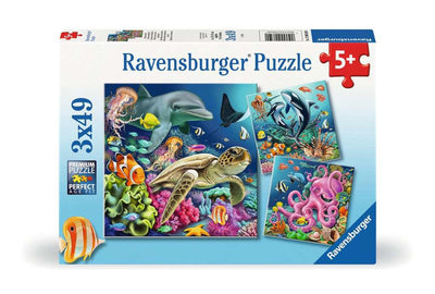 Ravensburger Puzzle Puzzle Enchanting Underwater World, 3x49st.