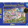 Ravensburger Jigsaw Puzzle XXL Fantasy Unicorn Star Line, 200st.