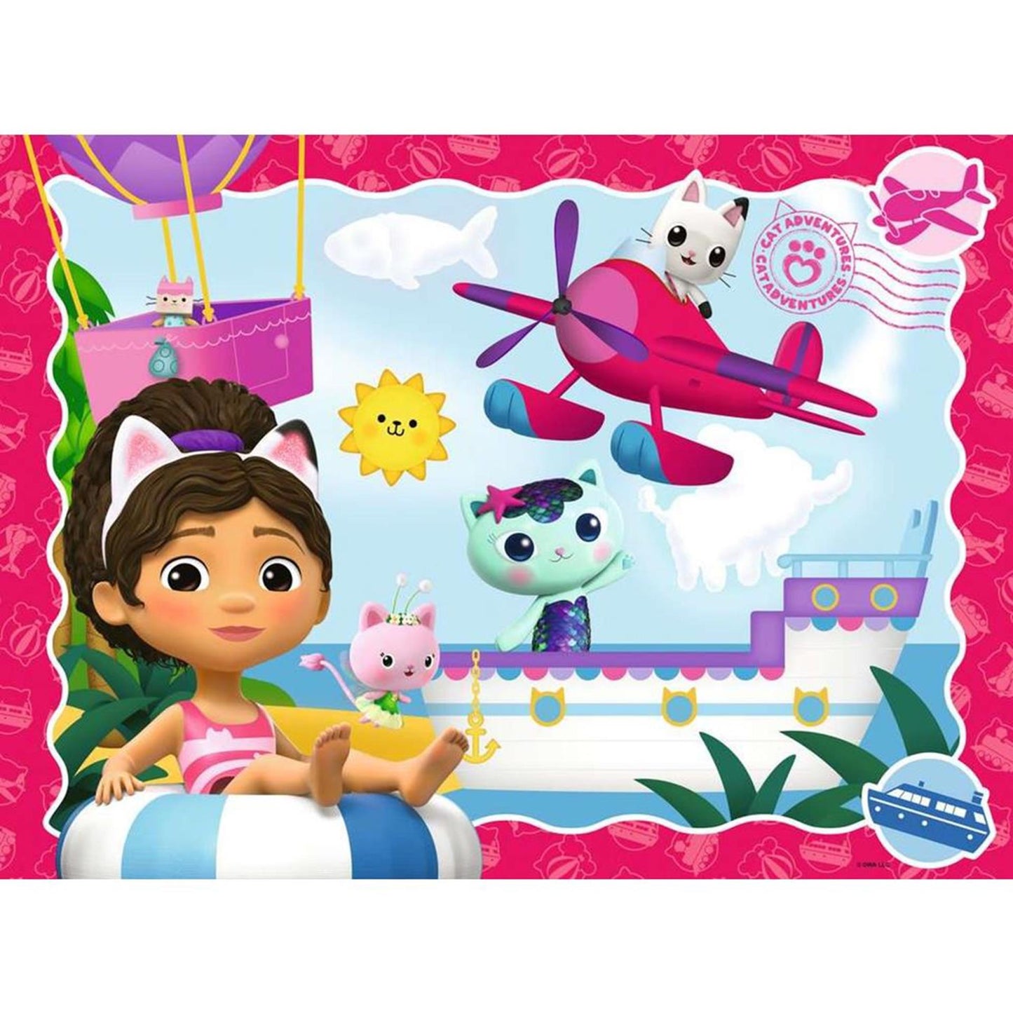 Ravensburger Puzzle de Jigsaw XXL Gabby's Dollhouse, 100e.