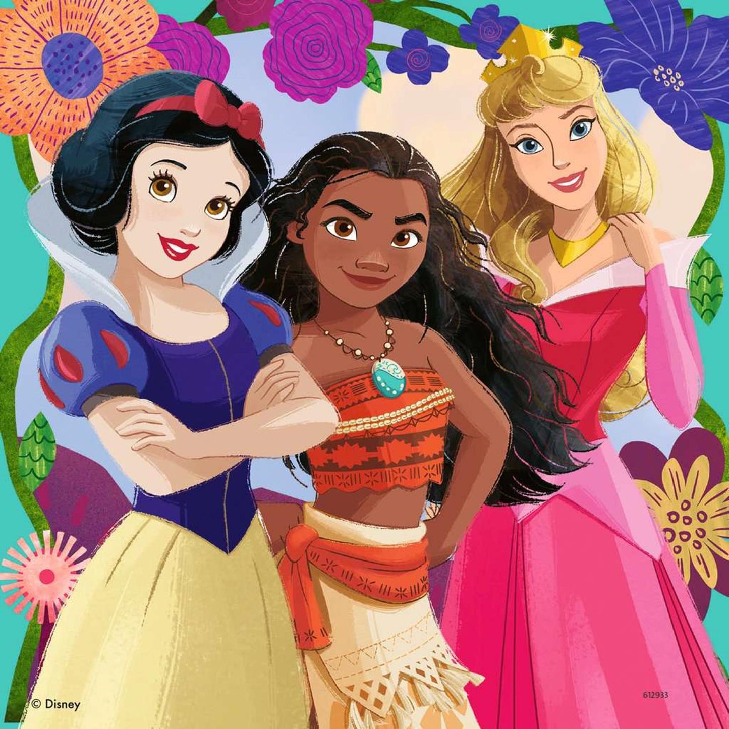 Ravensburger plus Puzzle Princess, 3x49st.